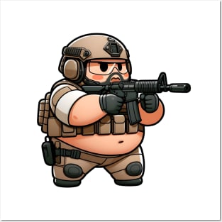 Tactical Fatman Posters and Art